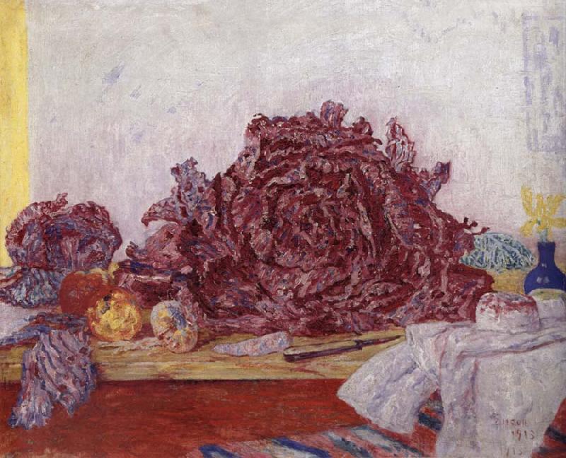 James Ensor Red Cabbages and Onion Sweden oil painting art